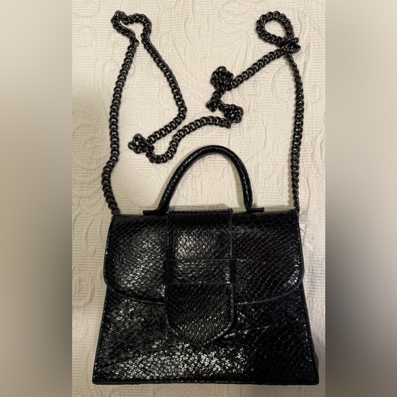 New Steve Madden Elegant Black Women's Handbag - Picture 1 of 8